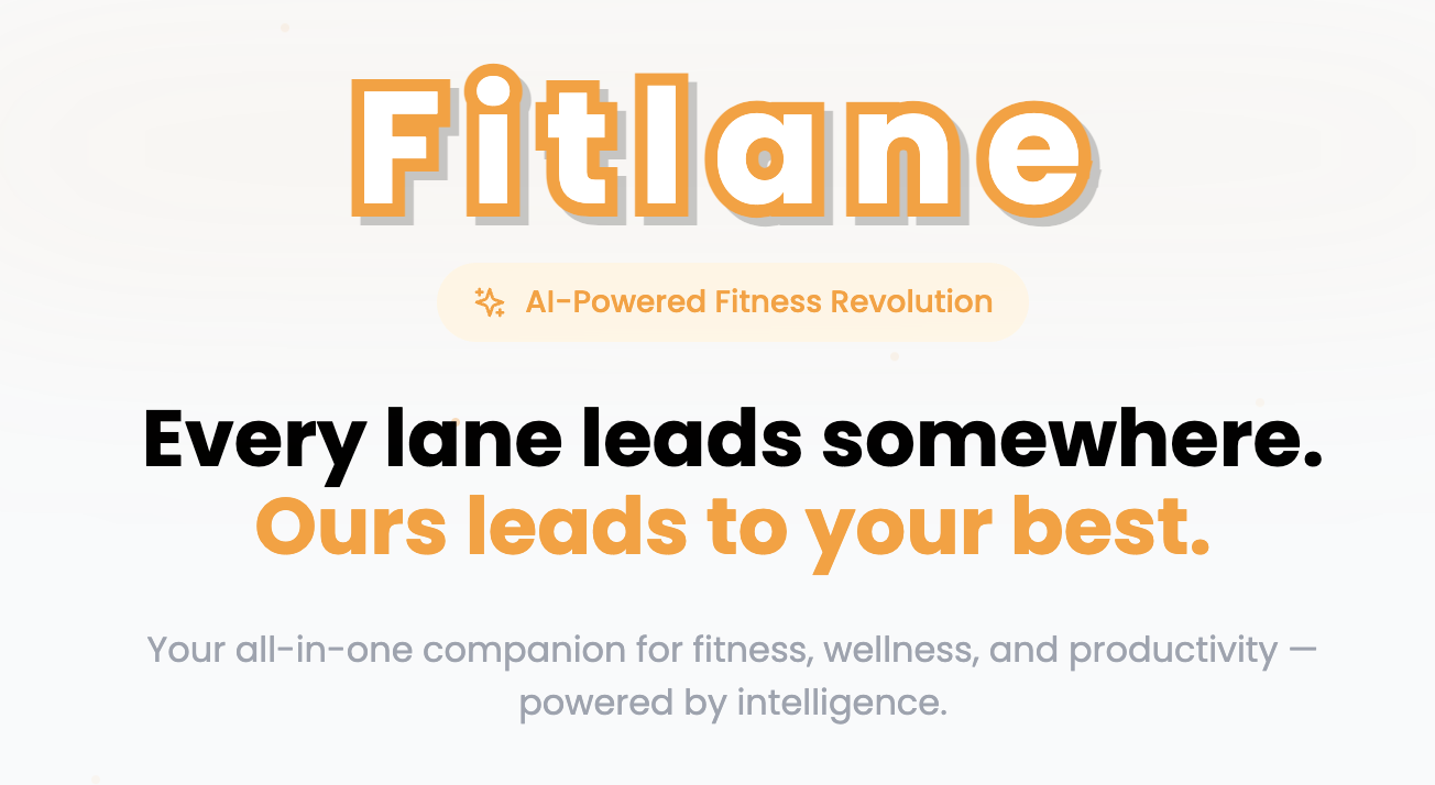 Fitlane App